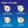 Scholl Aid Open Blisters, Cuts and Grazes Medical Grade Blister Plasters with Hydrogel Technology, Pack of 6