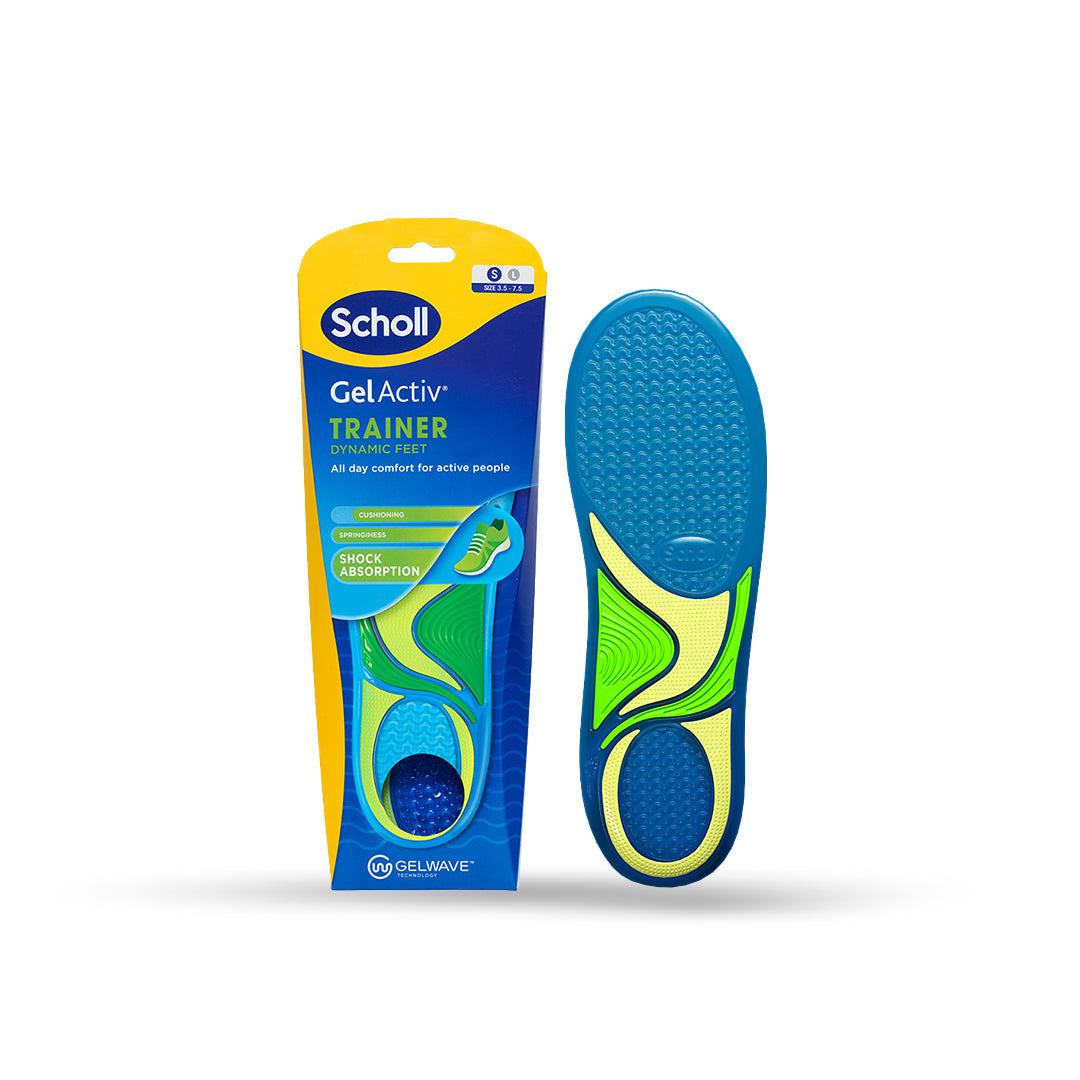 Scholl Insoles 3.5 -7.5 GelActiv™ Trainer Insoles Small