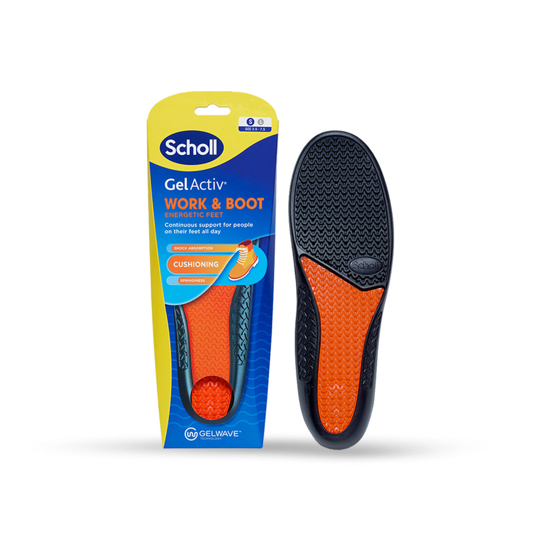Scholl Insoles 3.5 -7.5 GelActiv™ Work & Boot Insoles