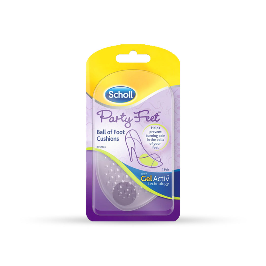 Scholl Insoles Party Feet Ball Of Foot Cushions