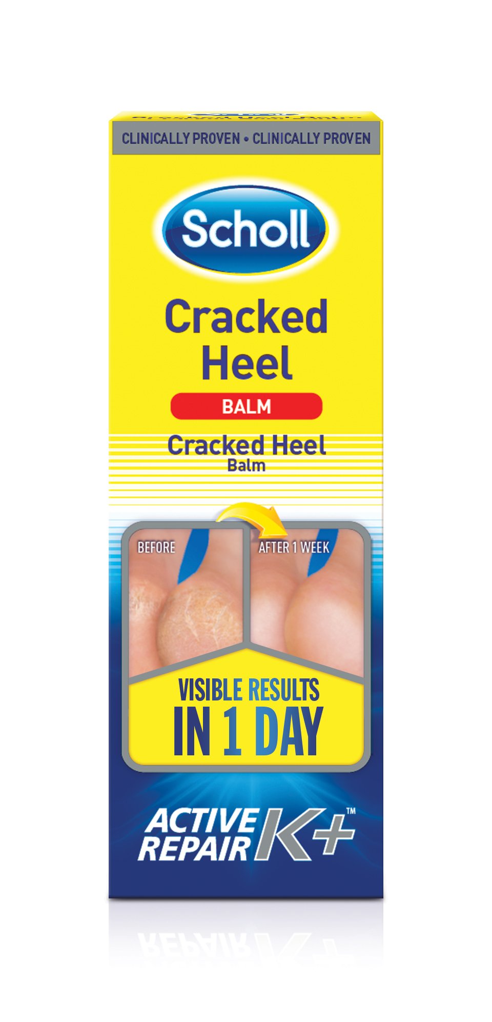 Scholl Bundles 2-Pack Cracked Heel Repair Cream: Active Repair K+