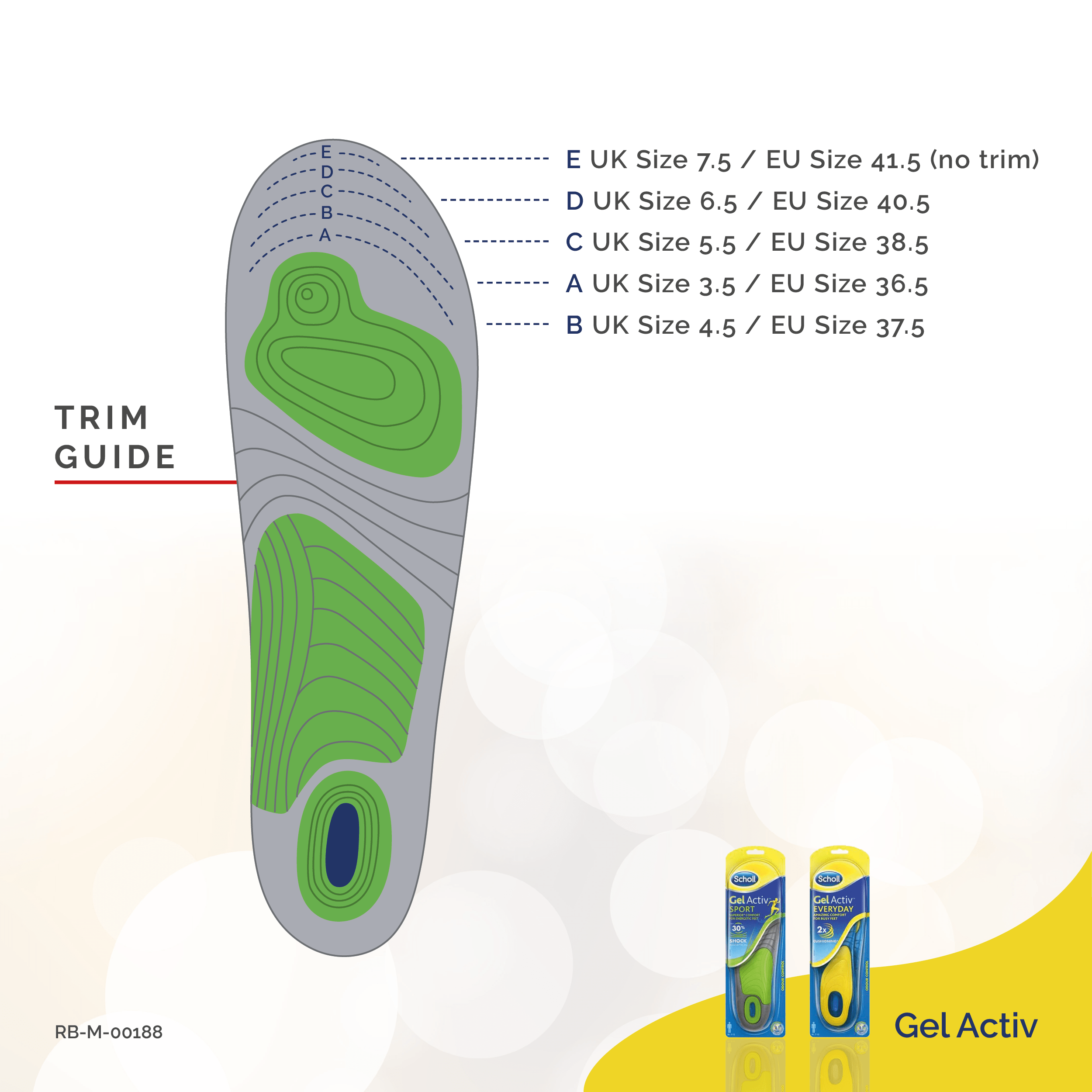 Scholl Insoles Shock Reducer Insoles