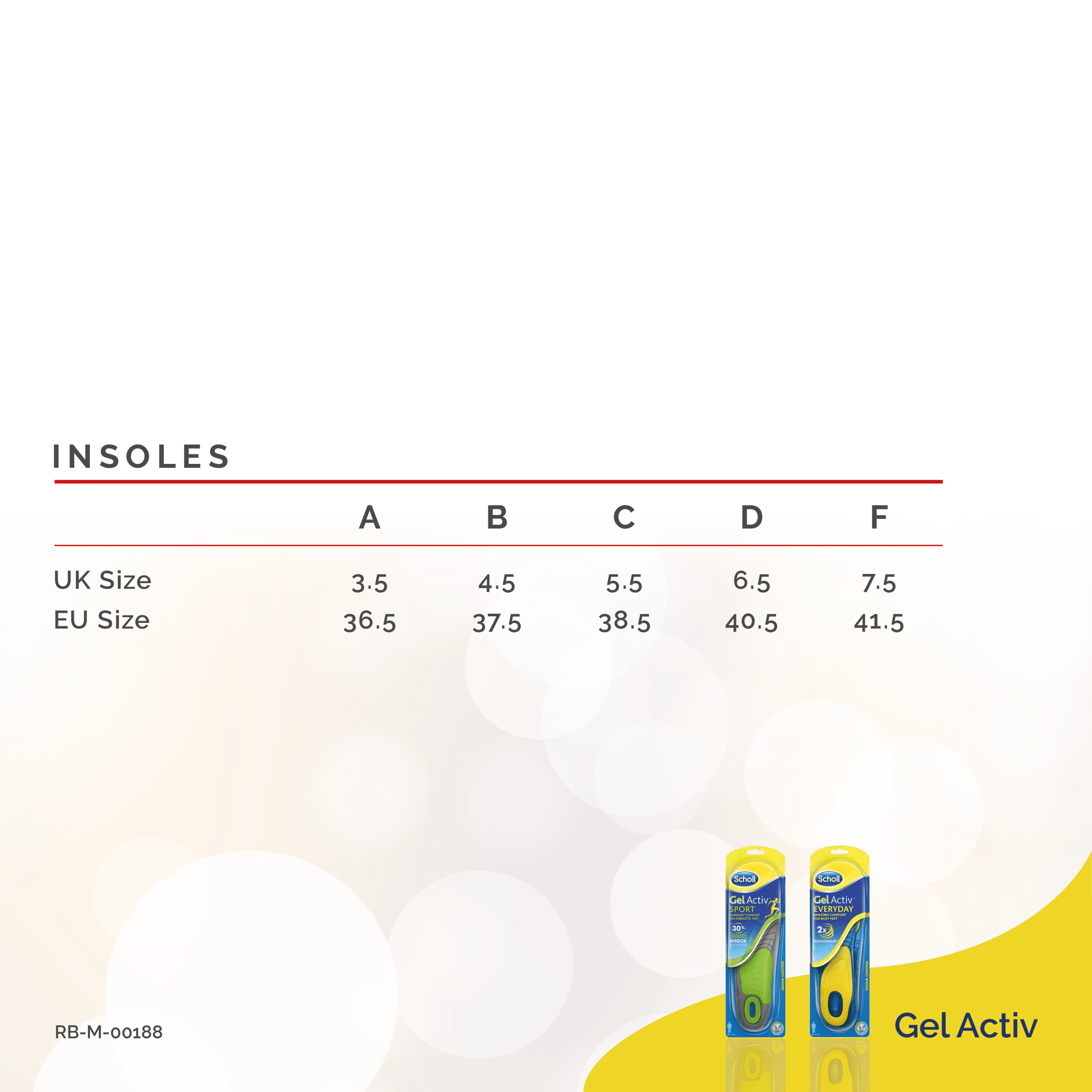 Scholl Insoles Shock Reducer Insoles