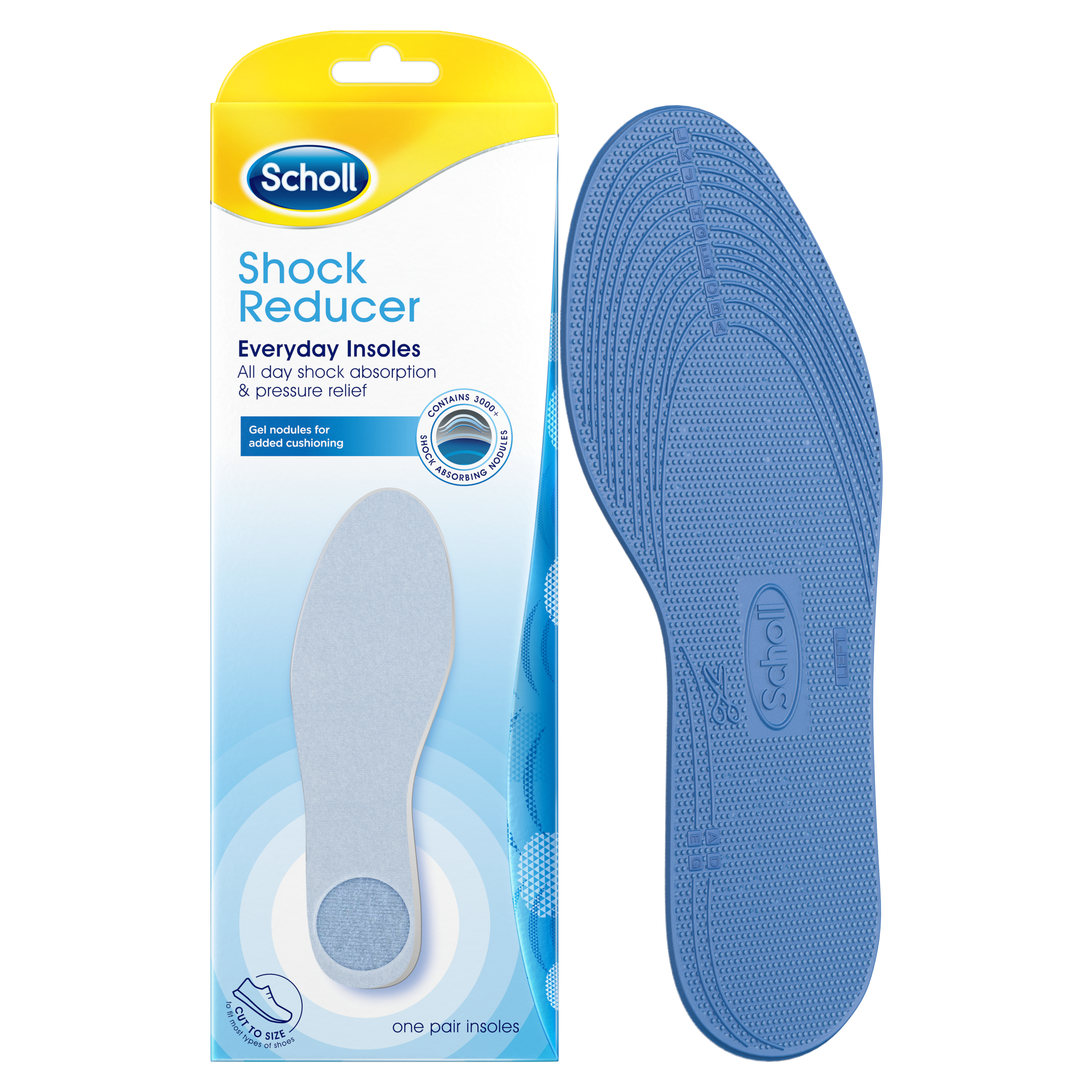Scholl Insoles Shock Reducer Insoles