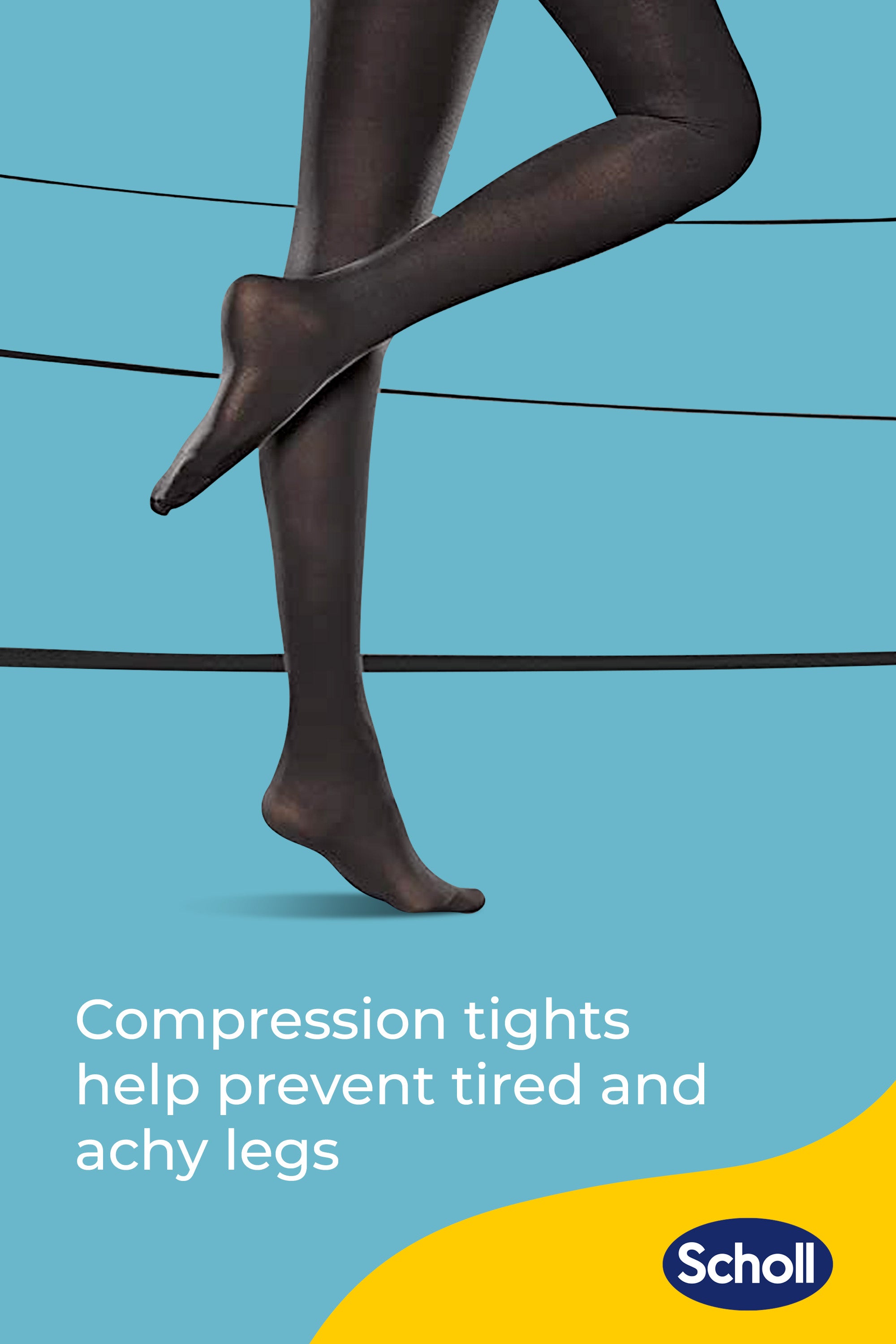 Scholl Tights Scholl Light Legs - 60 Den (Black)
